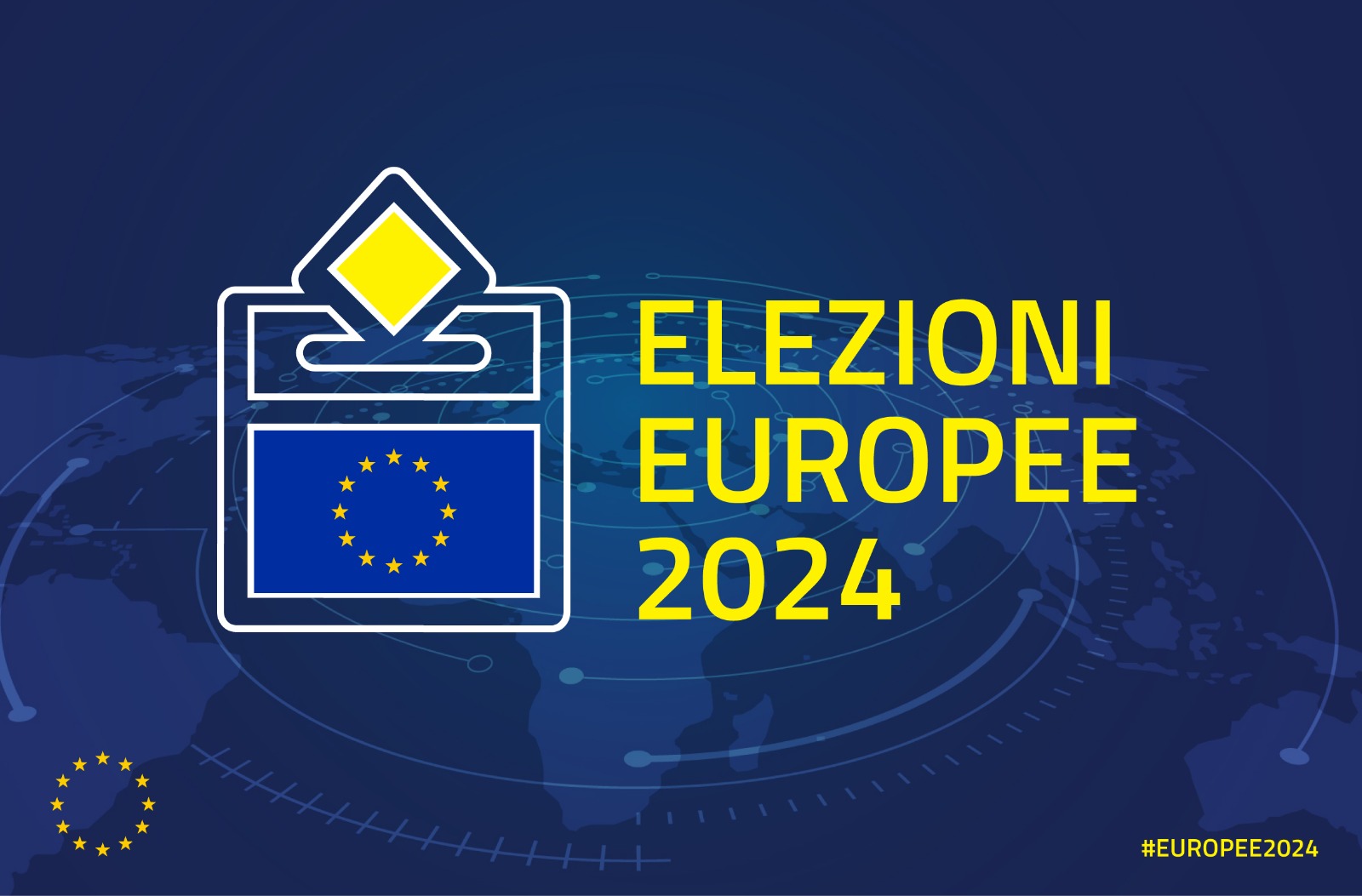 Immagine ELEZIONI EUROPEE E AMMINISTRATIVE 8-9 GIUGNO 2024 – RITIRO TESSERE ELETTORALI NUOVI RESIDENTI
